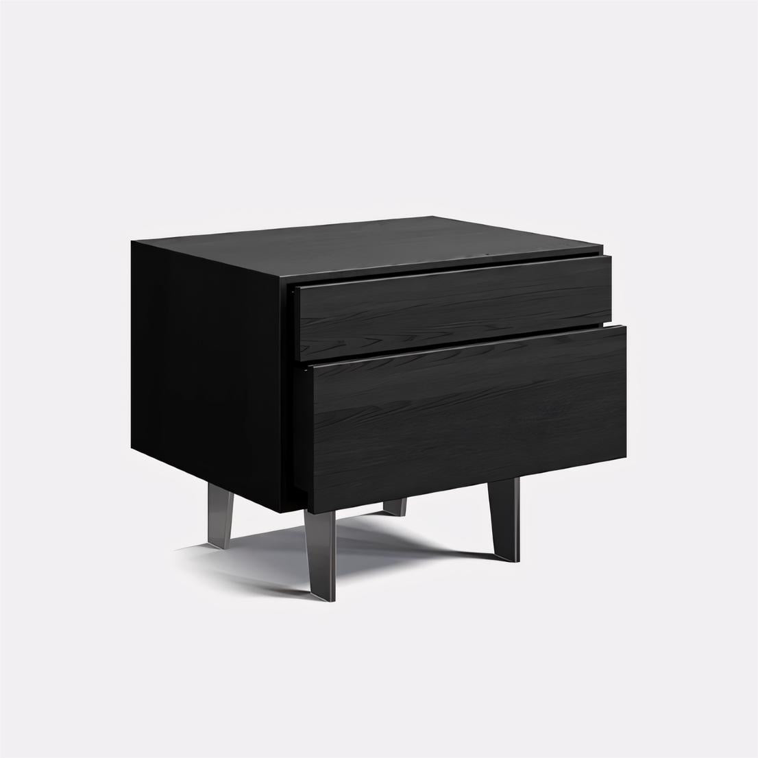 Bewon 2pcs minimalist nightstands