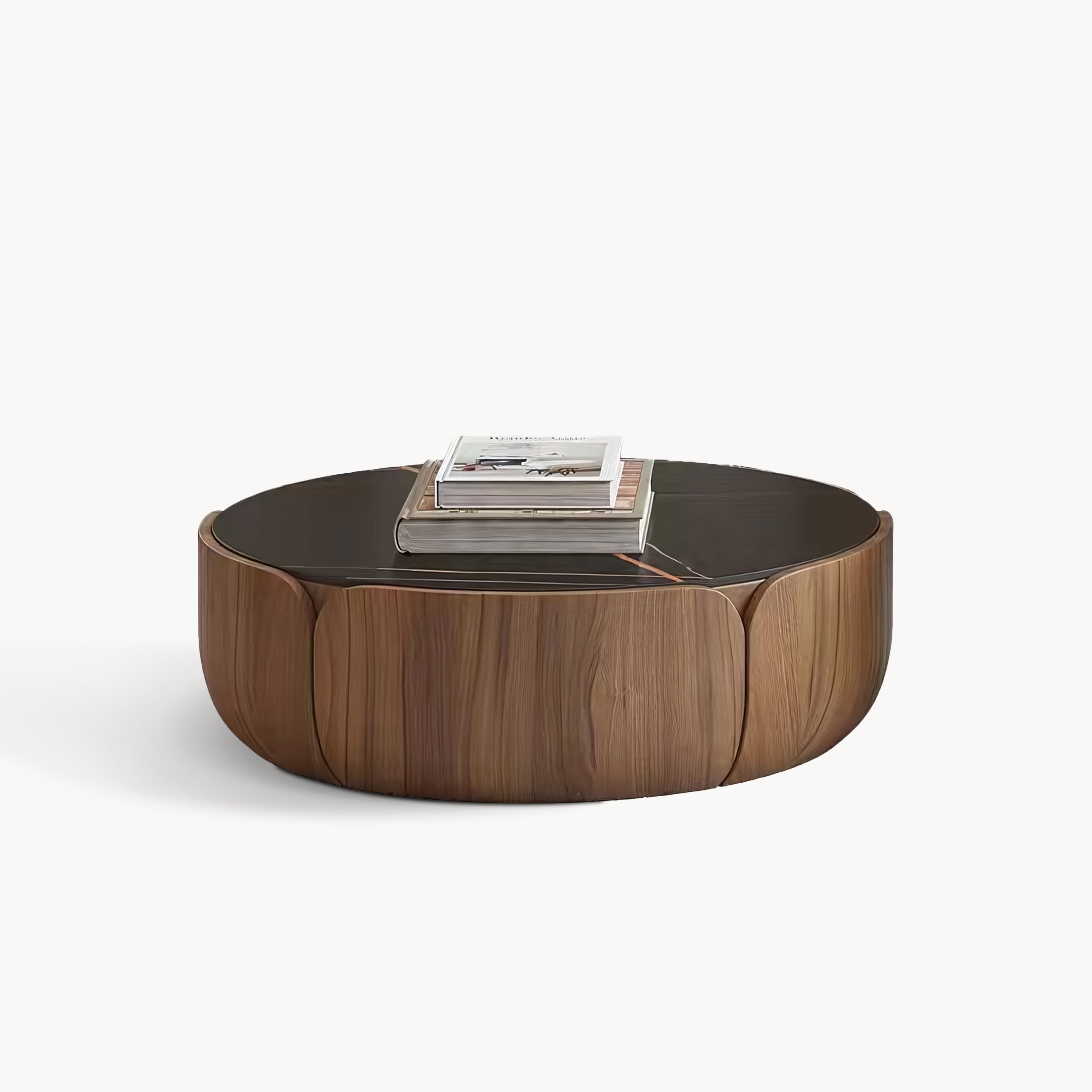 Midofas Walnut coffee table set