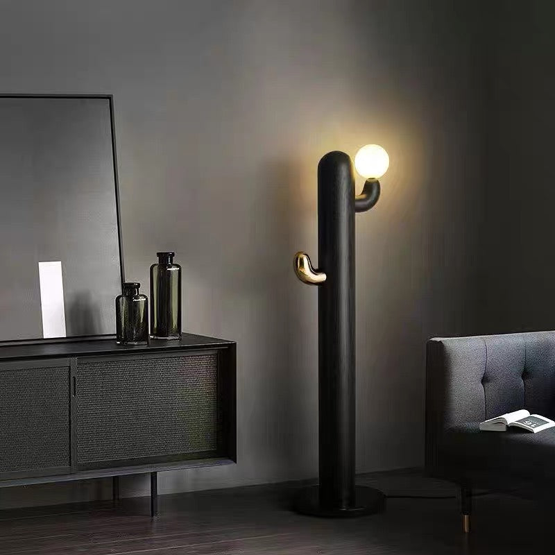 Siponie Solid wood cactus floor lamp-A