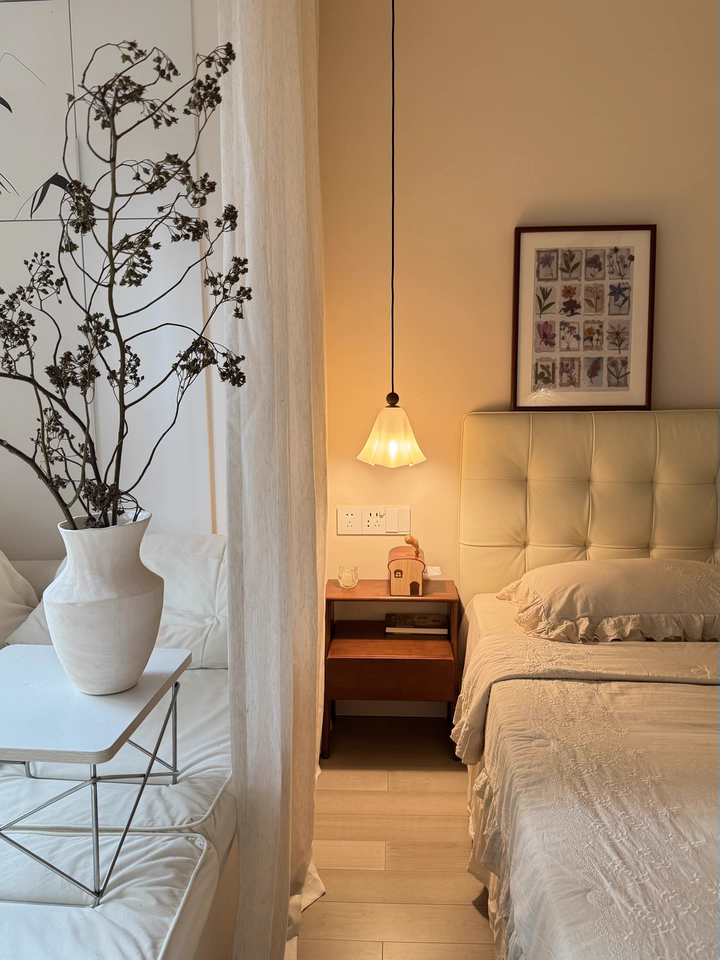 Jovra 2pcs solid wood nightstands