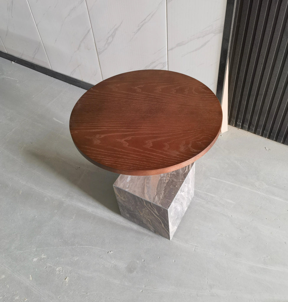 Doreva Minimalist coffee table side table set