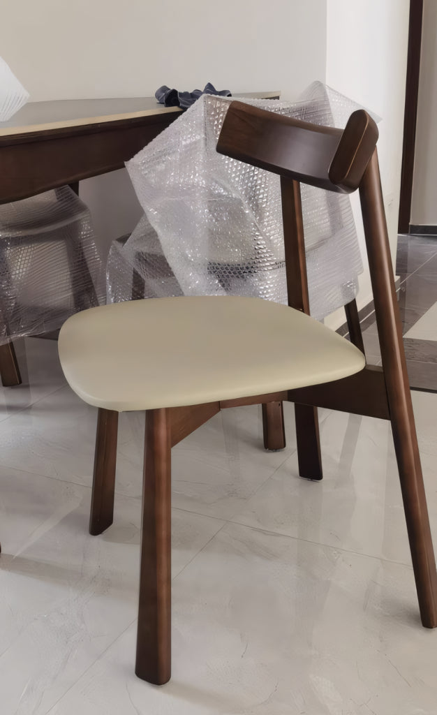 Toffa Sintered stone rectangular dining set