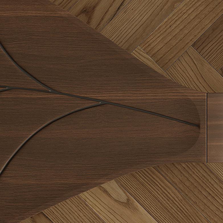 Folia Leaf-shaped coffee table