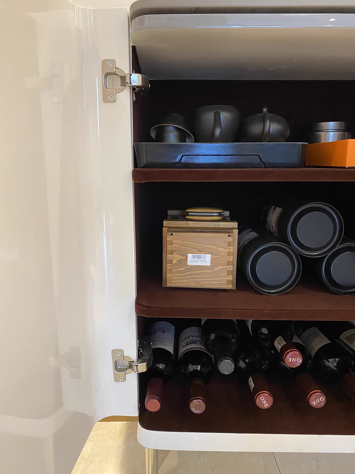 Viromat Sintered stone sideboard