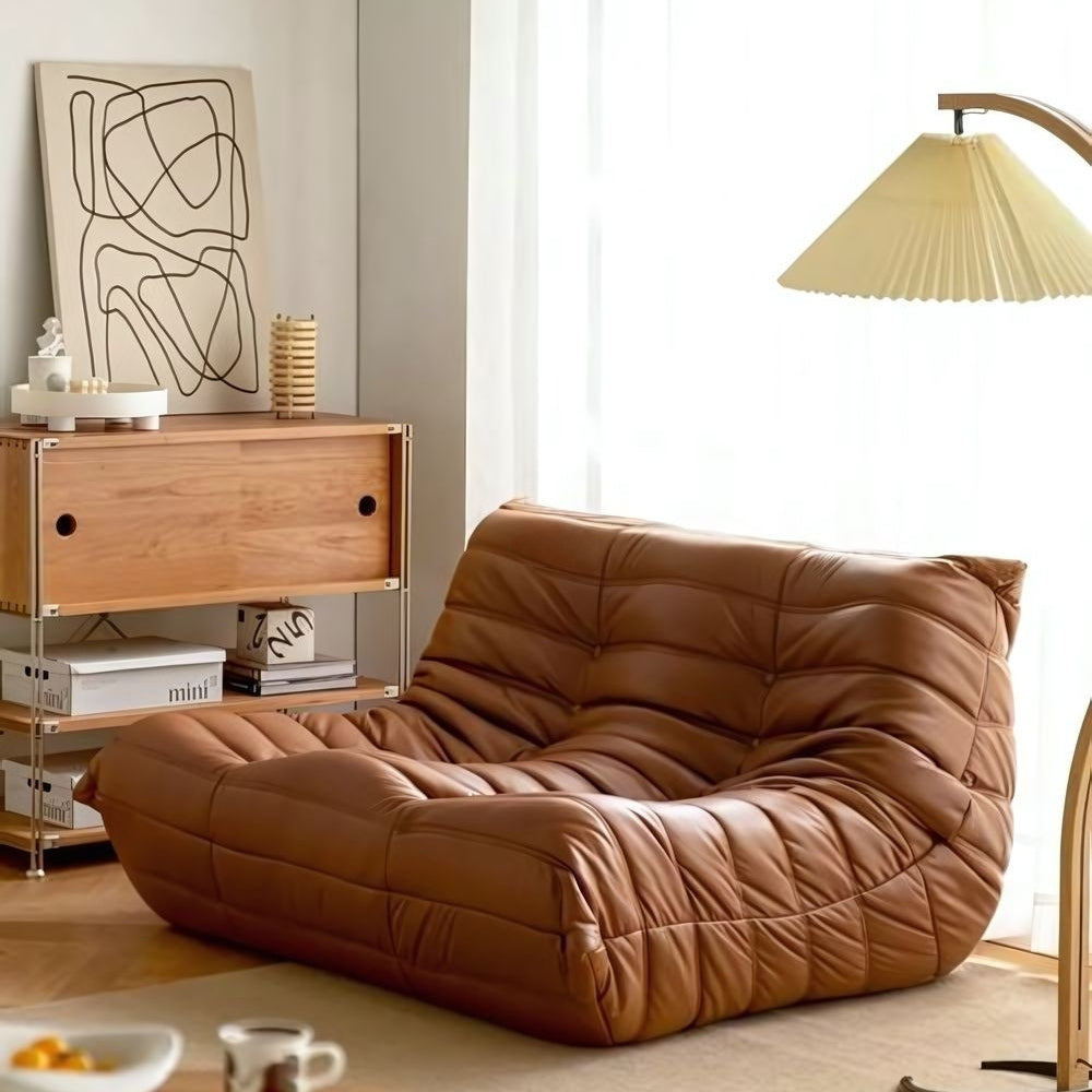 Likuro Wrinkled body fitted straight sofa