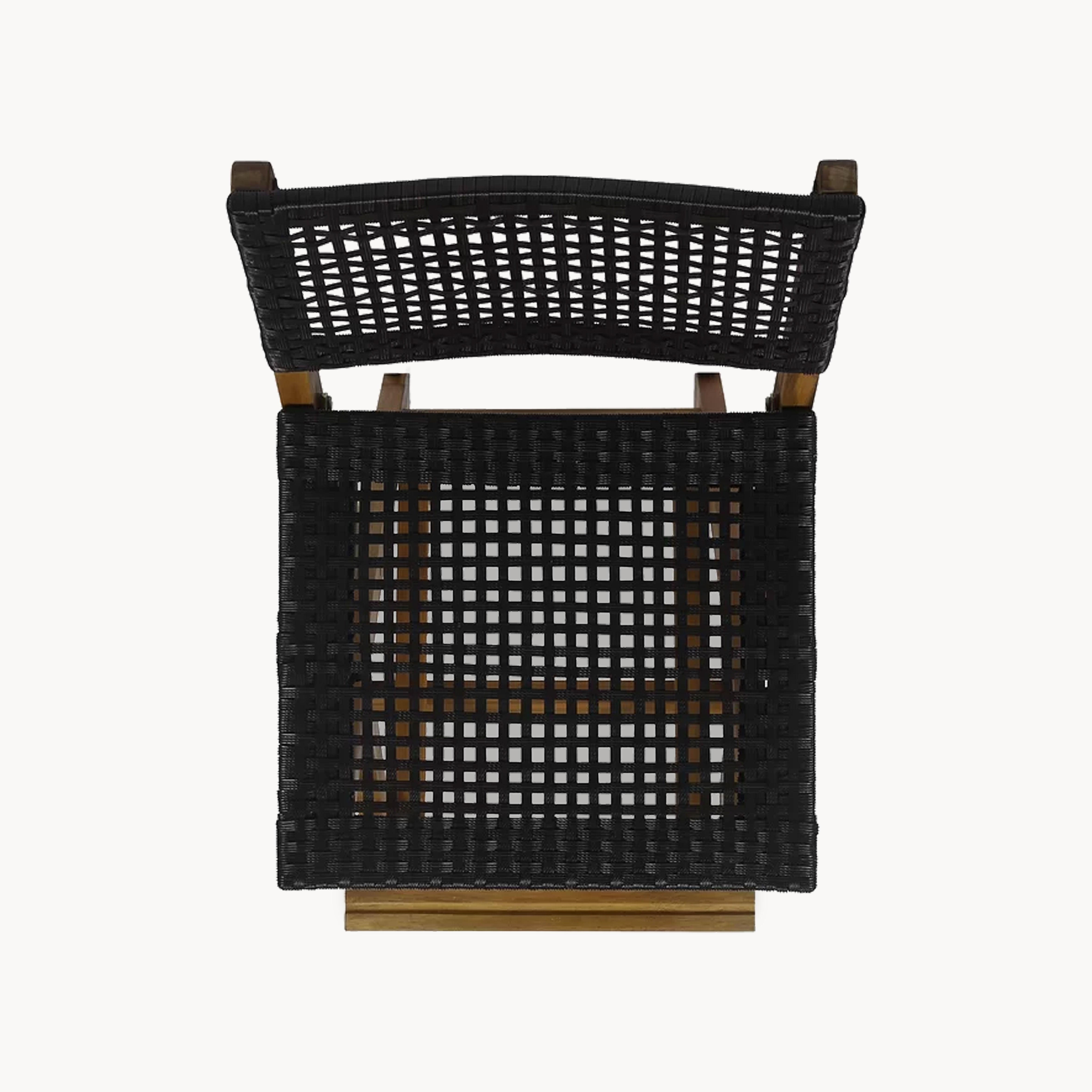 Rerine Solid wood braided rope bar stool