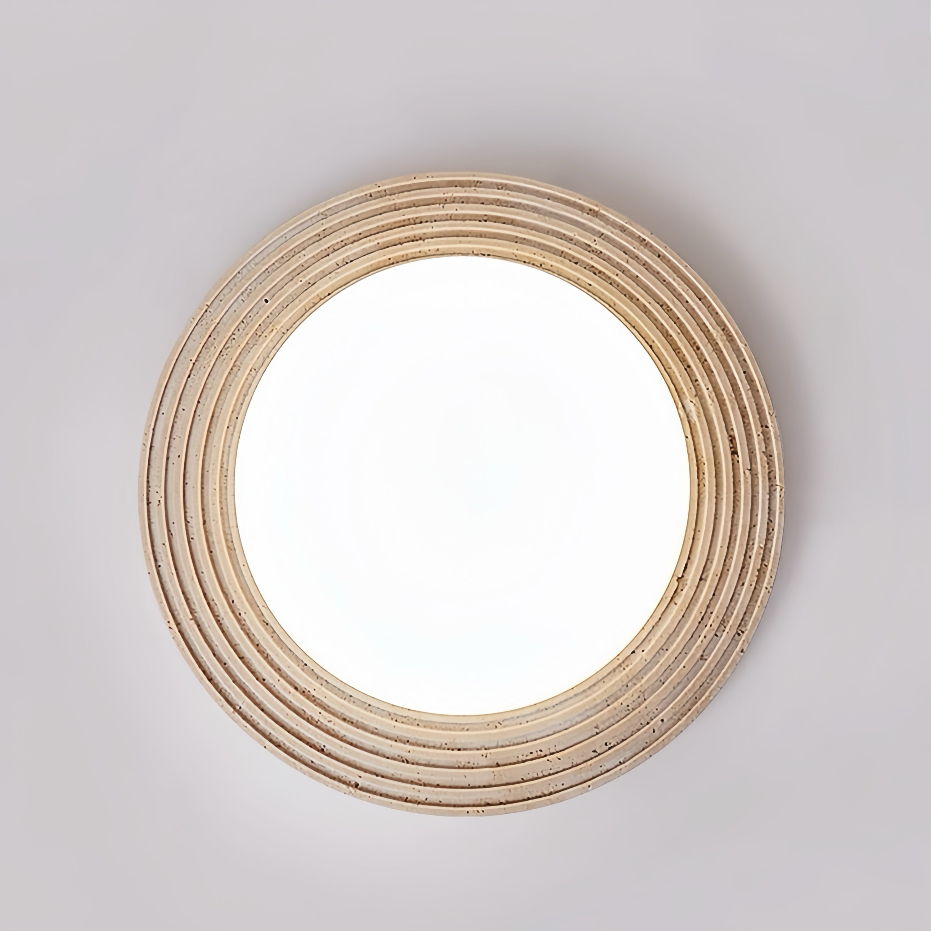 Valit Beige travertine ceiling light