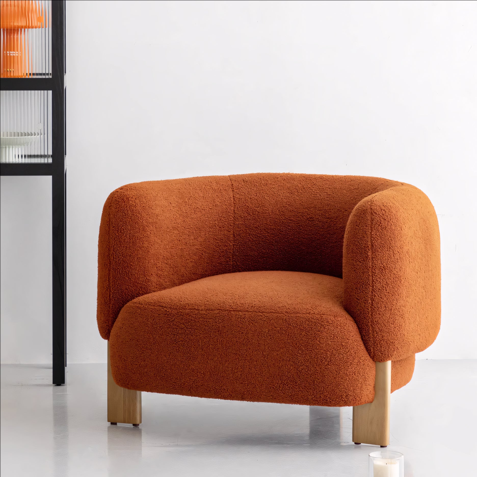 Vadra Fabric single sofa