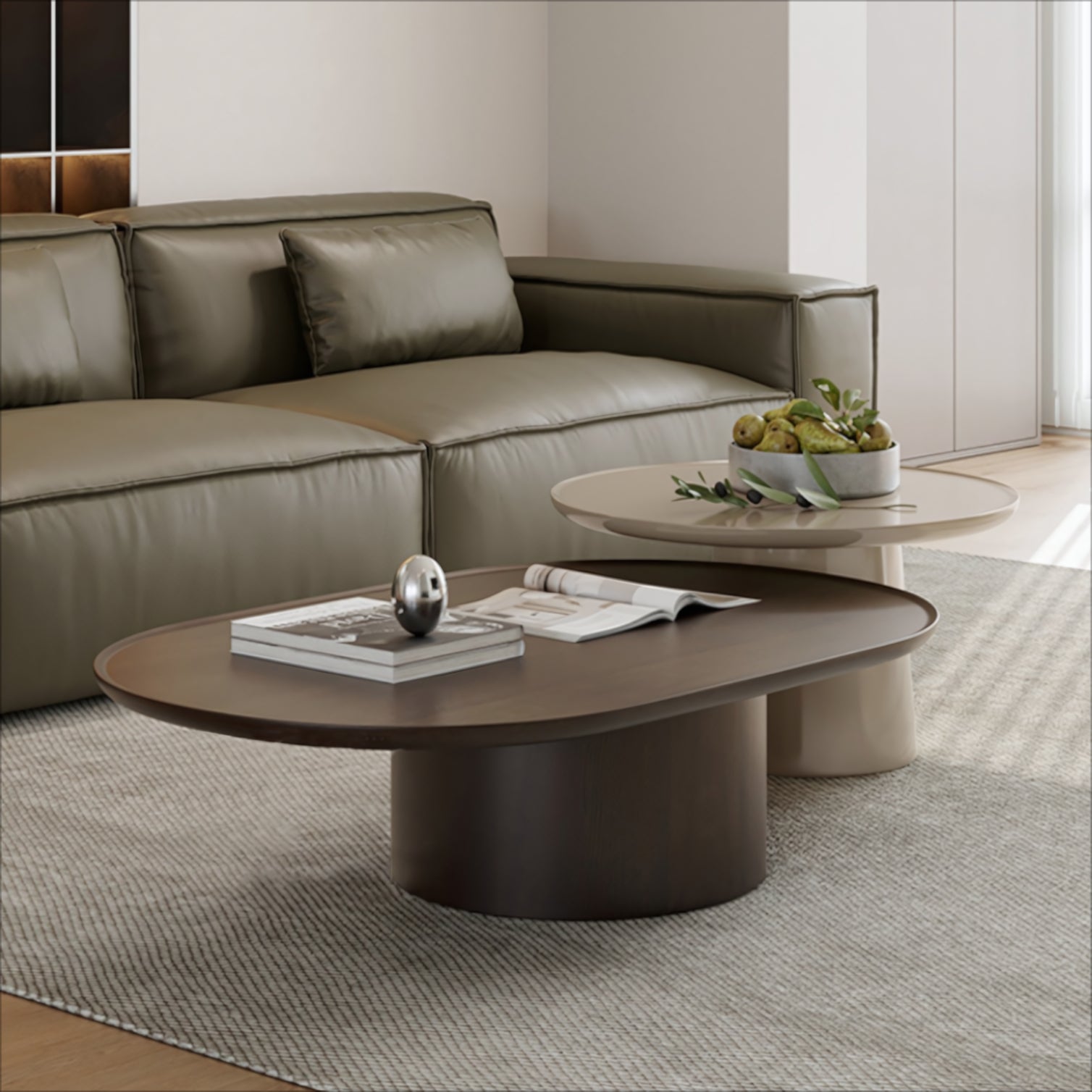 Pozail Minimalist coffee table set