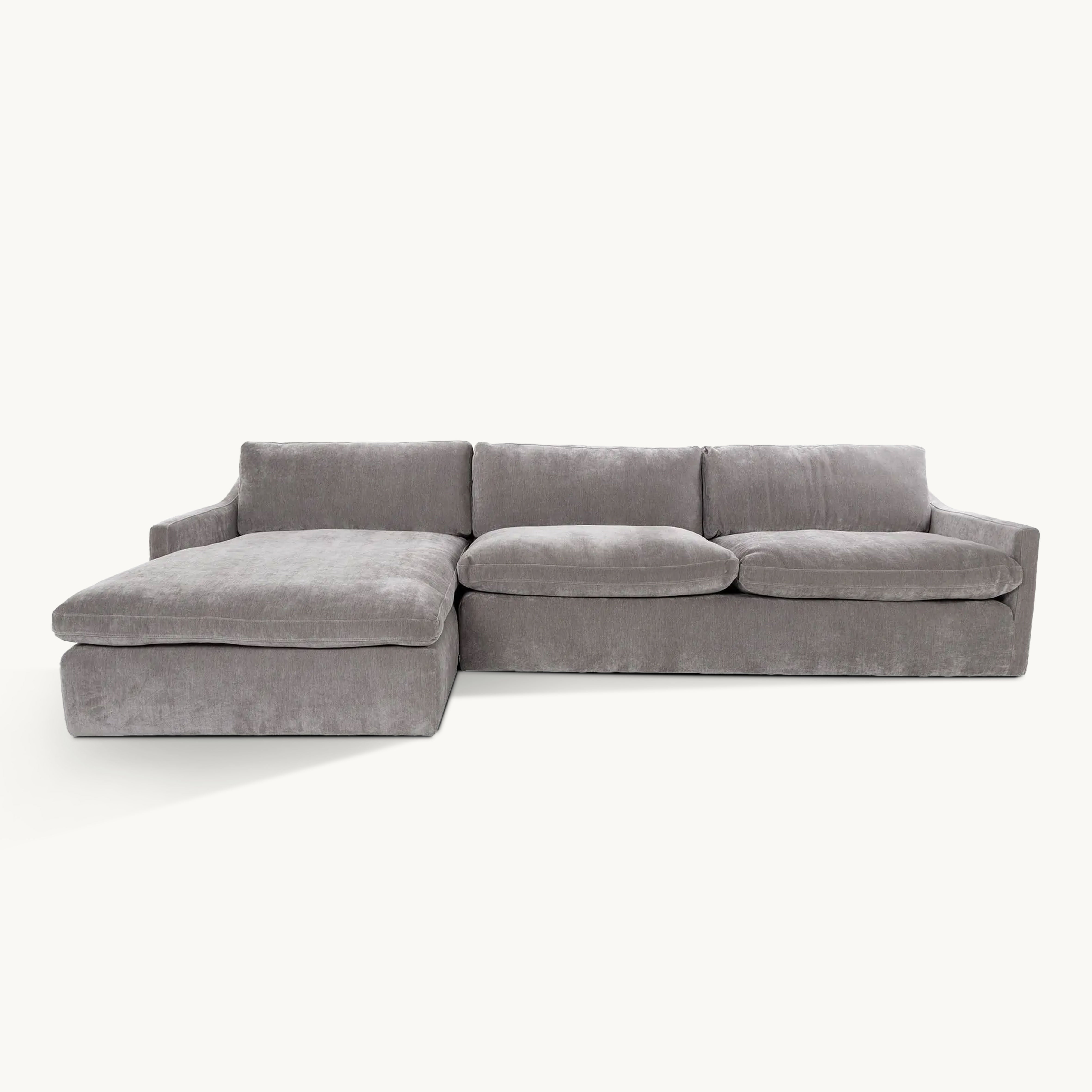 Cailen Fabric chaise lounge sofa
