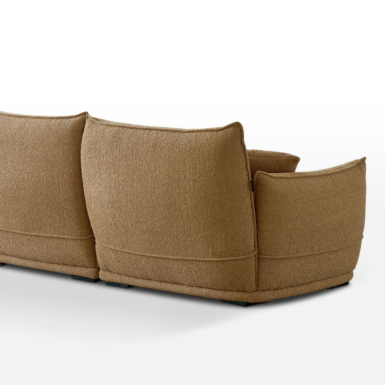 Zeovin Fabric straight sofa