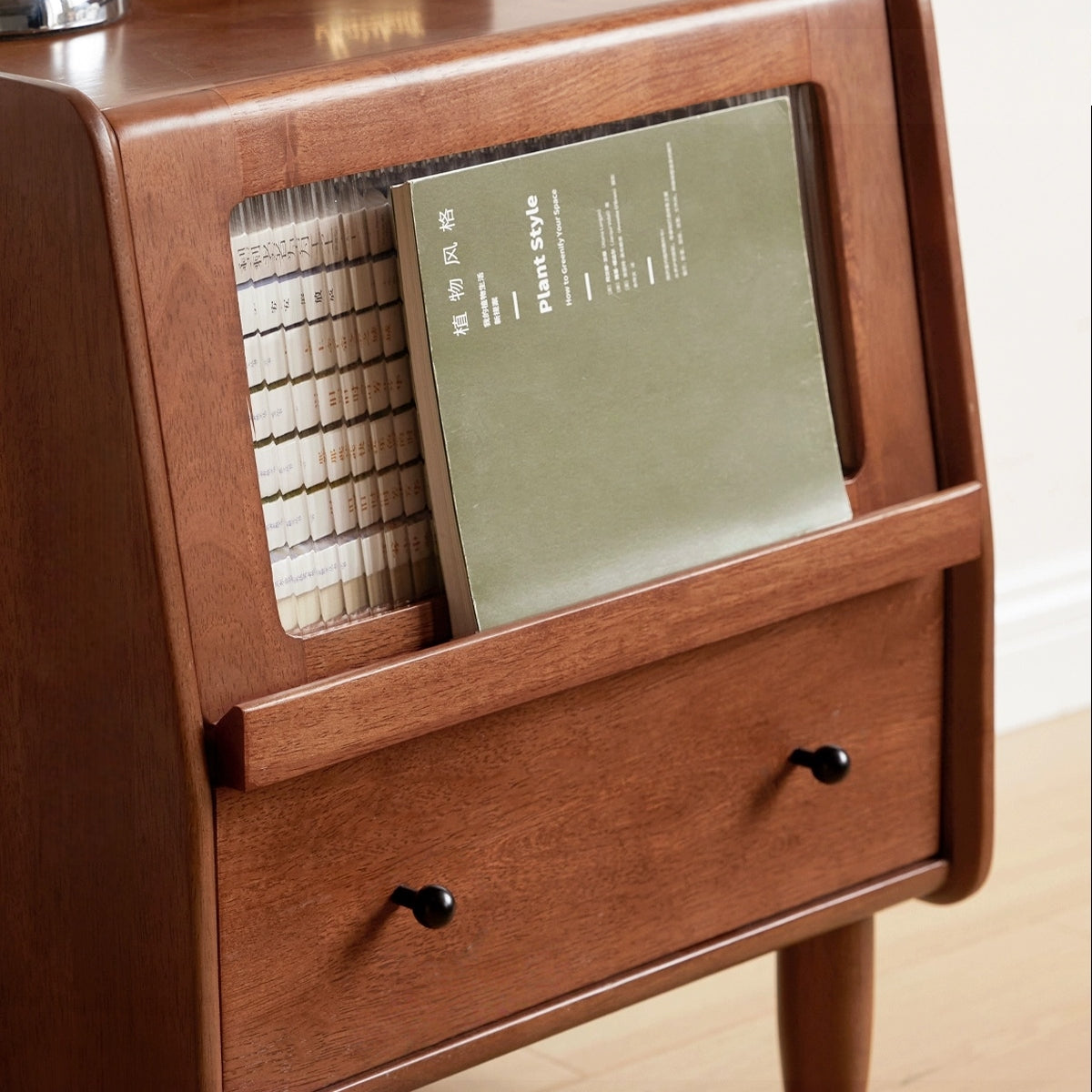 Kizzo 2pcs solid wood nightstands