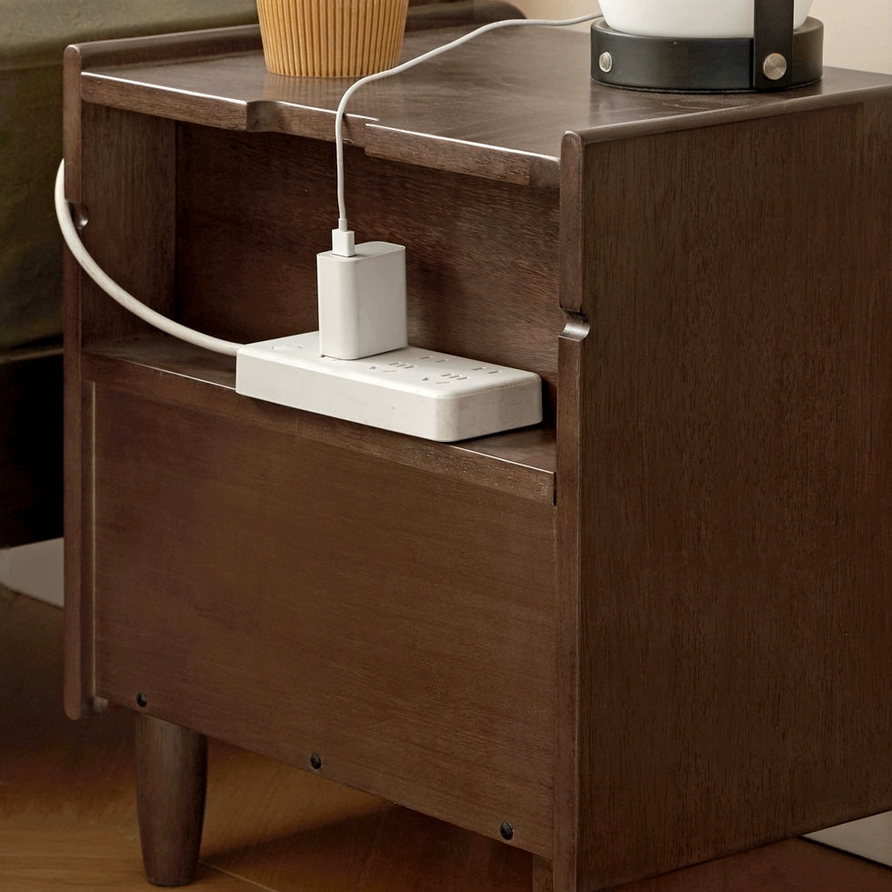 Levio 2pcs solid wood nightstands