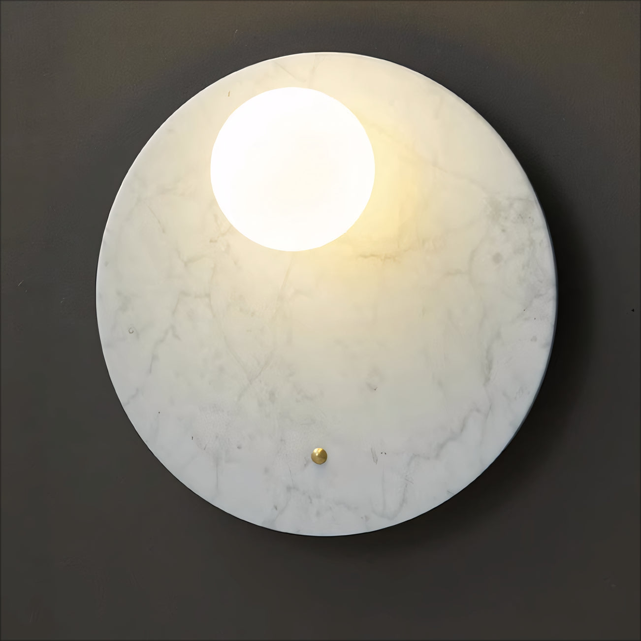 Giflen 2pcs marble wall lights bedside lights
