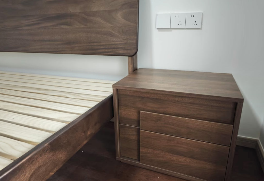 Poneva 2pcs minimalist nightstands