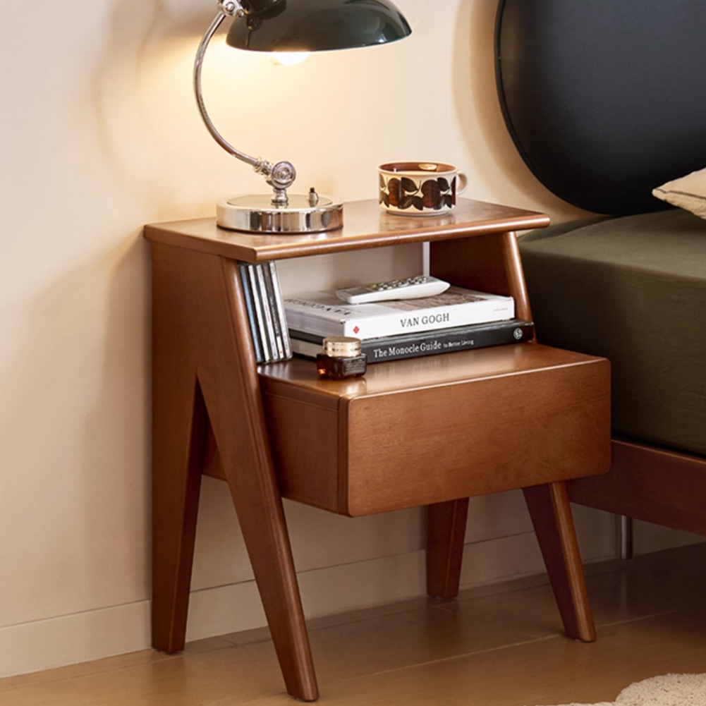 Jovra 2pcs solid wood nightstands