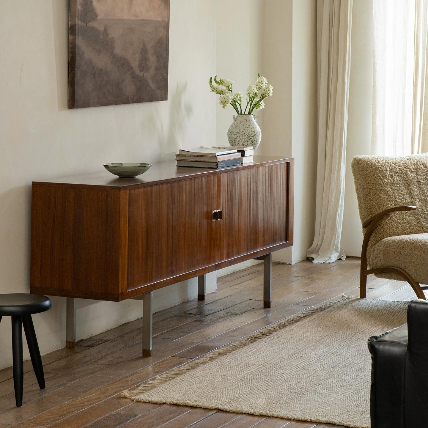 Nyphel Teak solid wood sideboard