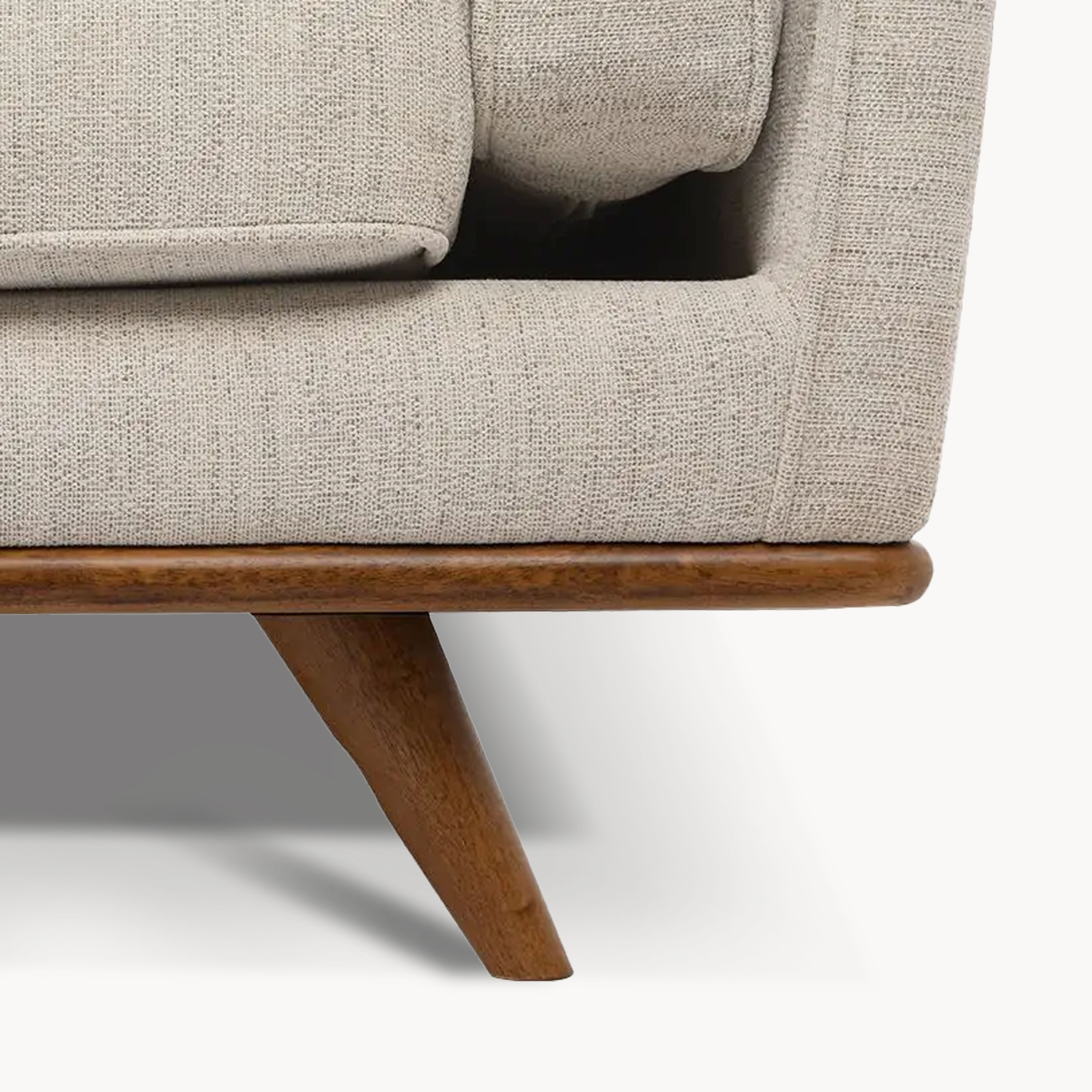 Mirdan Fabric one-piece straight sofa