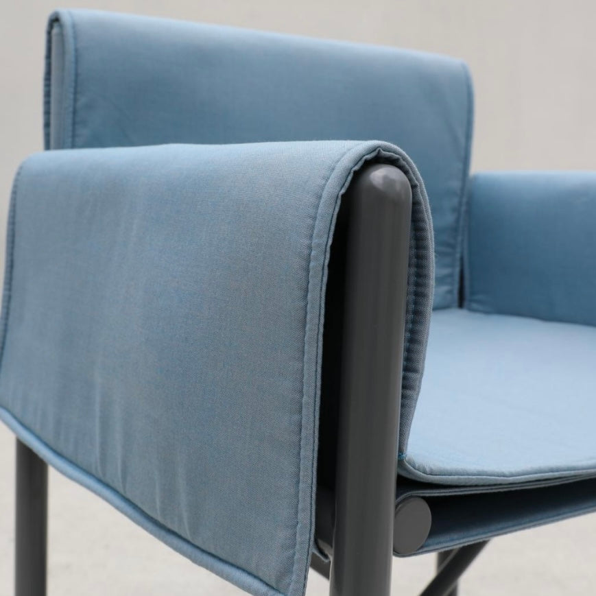 Grida Minimalist aluminum alloy outdoor chair