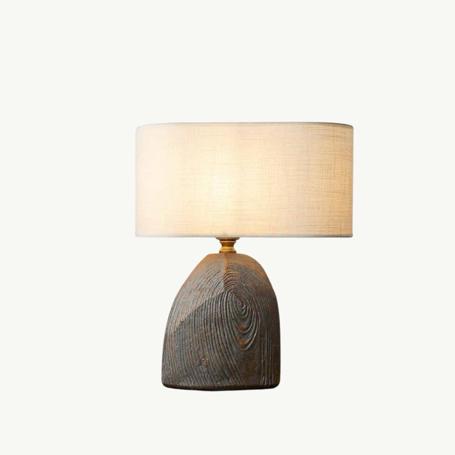 Hushey Resin fabric lamp