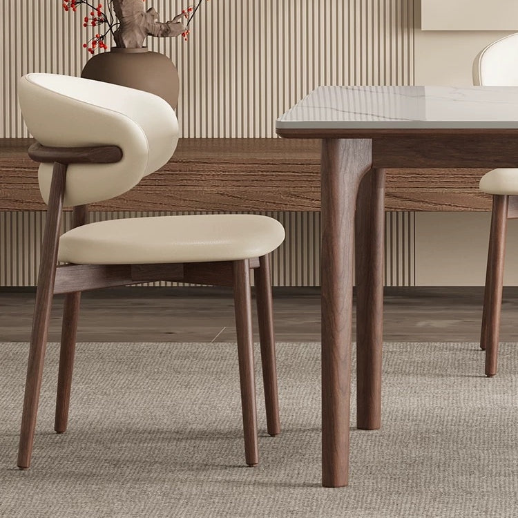 Obesia 2pcs set-ash solid wood dining chair