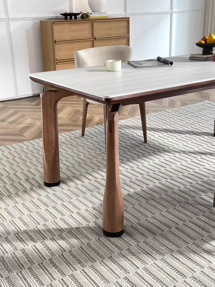 Keinn Sintered stone rectangular dining table