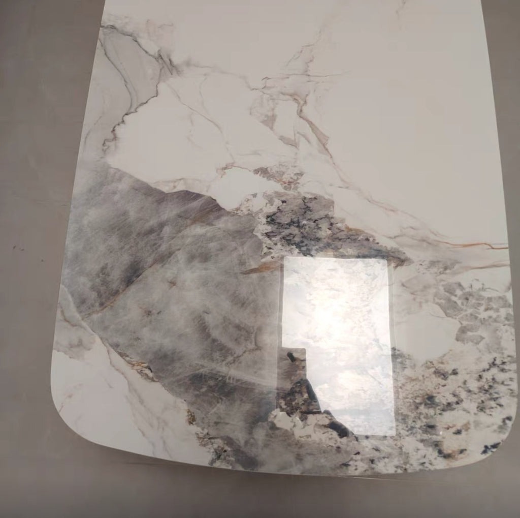 Unopley Rectangular sintered stone slab coffee table