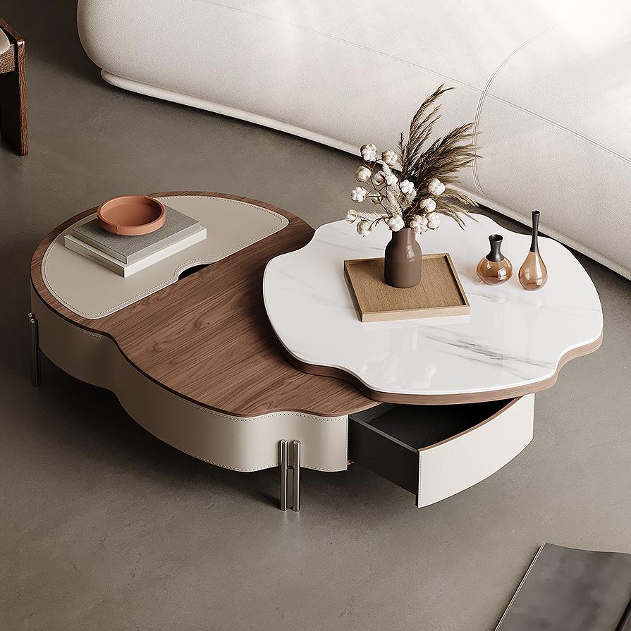 Brecu Microcrystalline stone coffee table