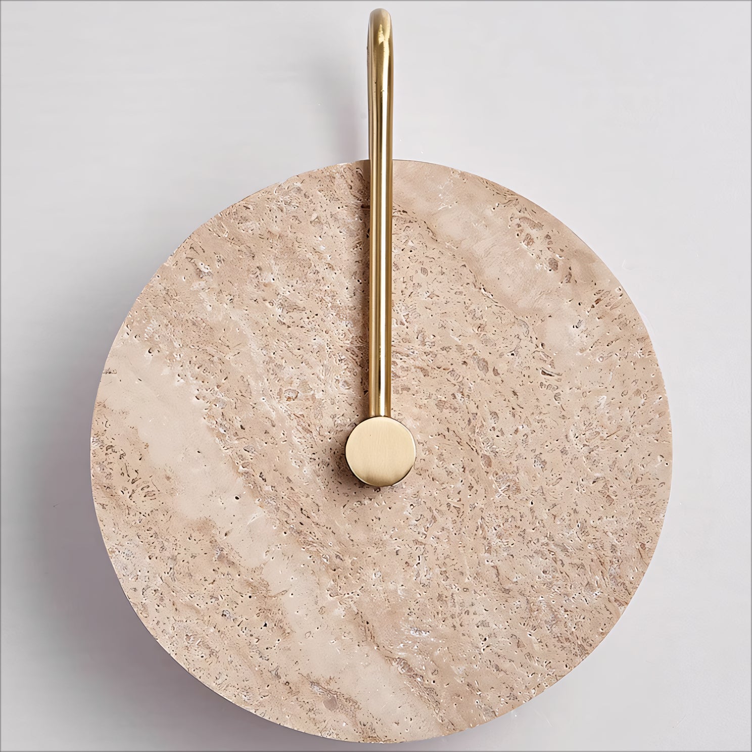 Tosnie 2pcs beige travertine wall lights bedside lights