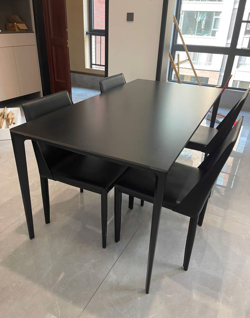 Enrila Sintered stone rectangular dining table