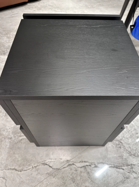 Fachic 2pcs minimalist nightstands-A