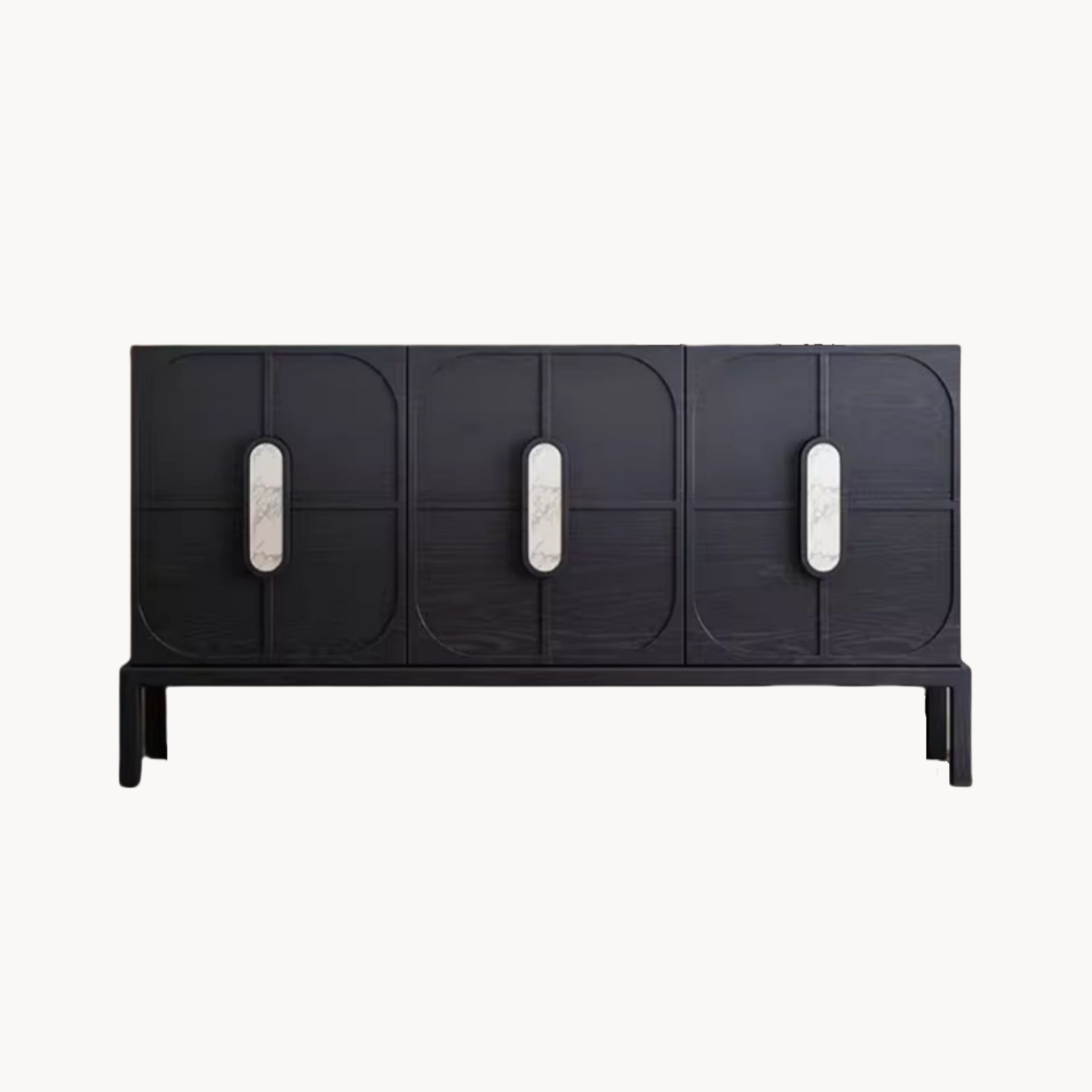 Zalro Wooden marble sideboard-B