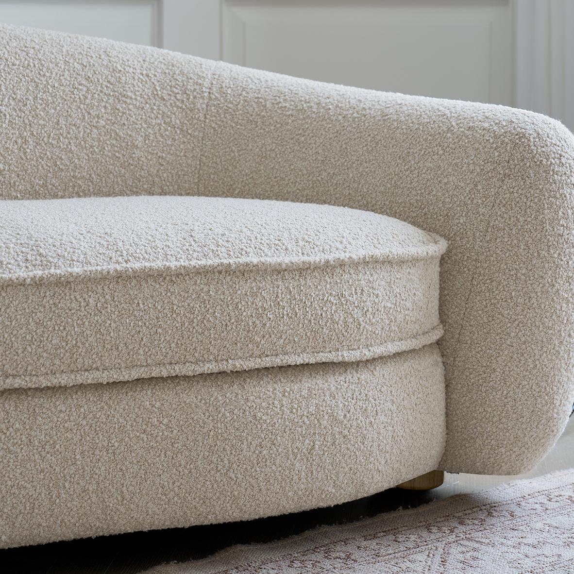 Oliea One-piece curved sofa