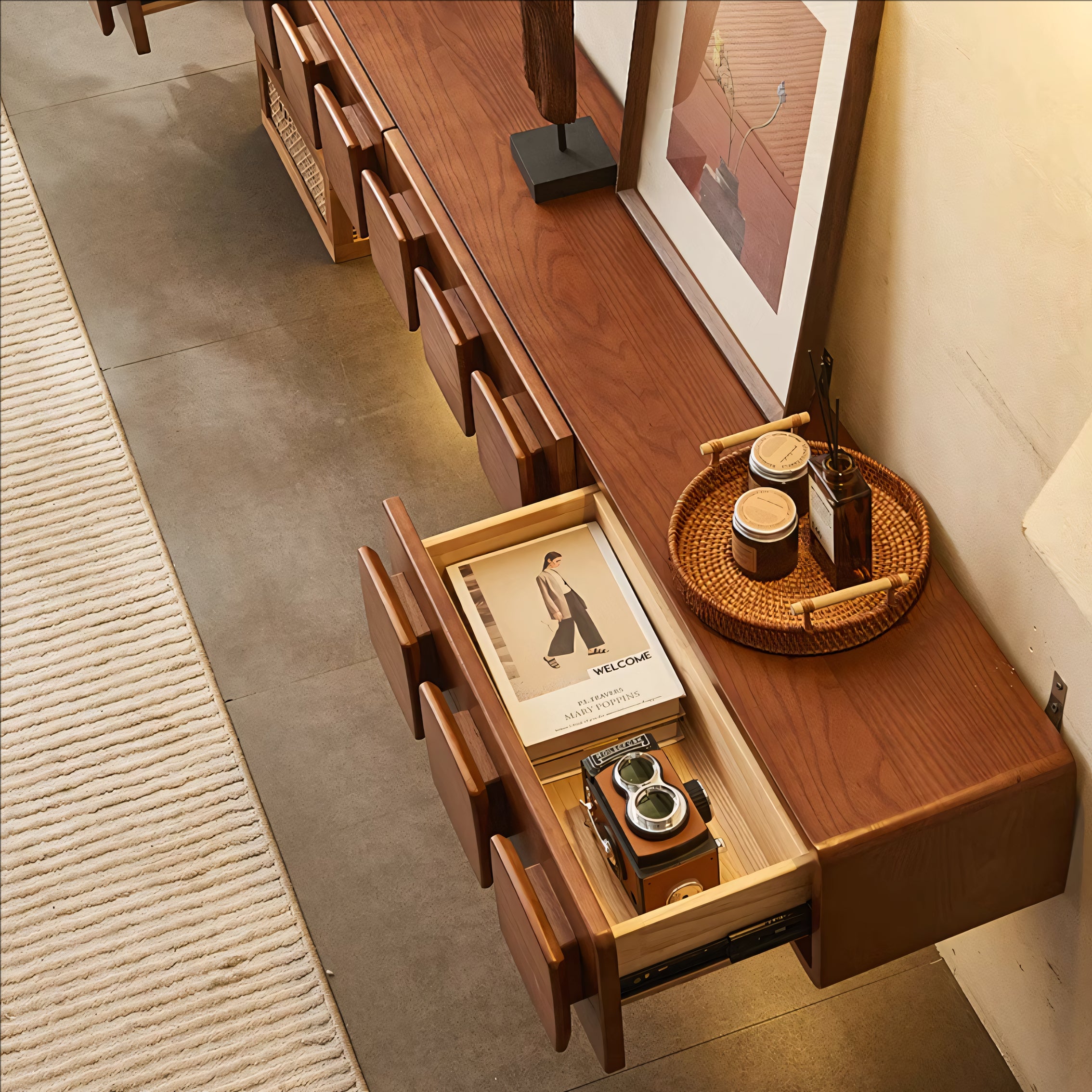 Dionx Solid wood TV cabinet