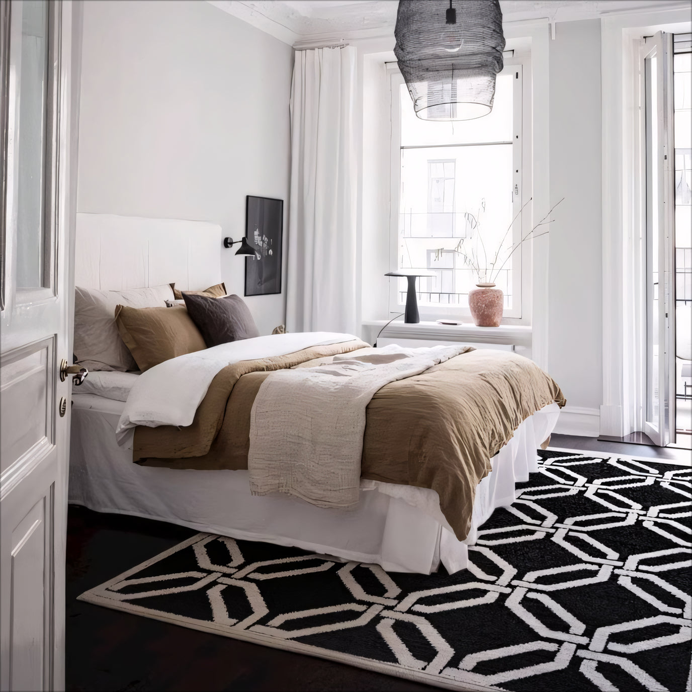 Seprina Natural seaweed fiber carpet rug