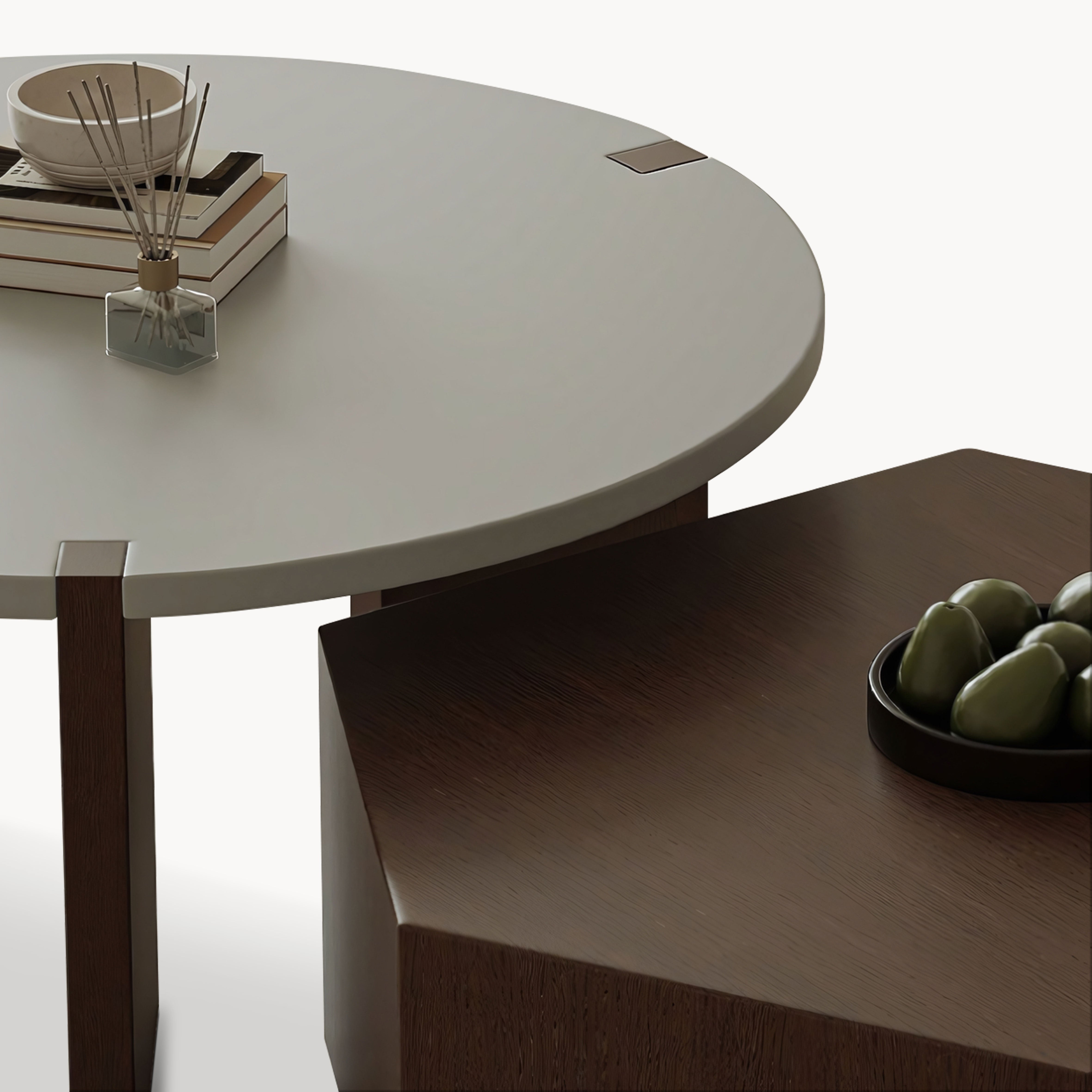 Zonal Minimalist coffee table set
