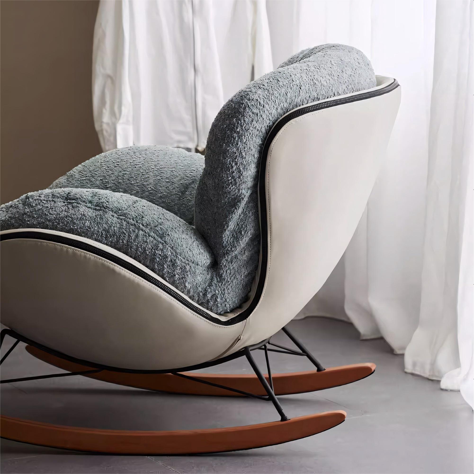 Amati Fabric rocking chair-A