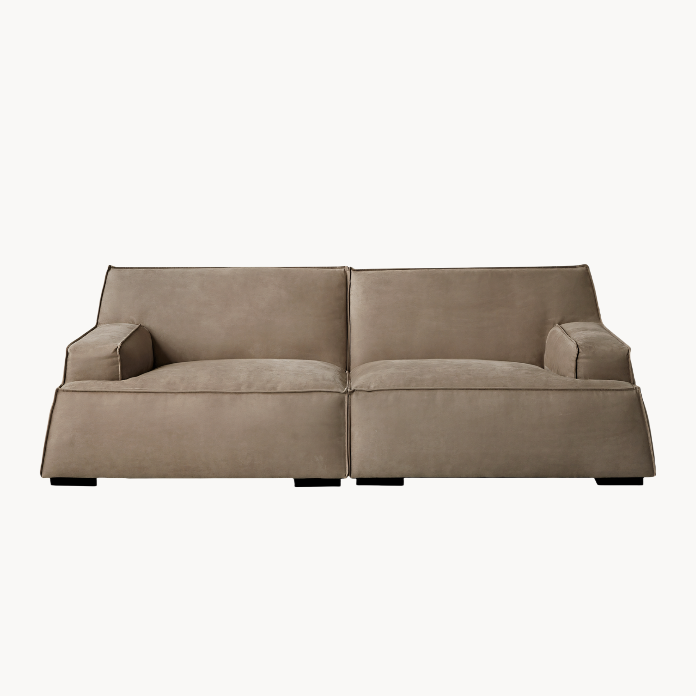 Grazi Fabric straight sofa