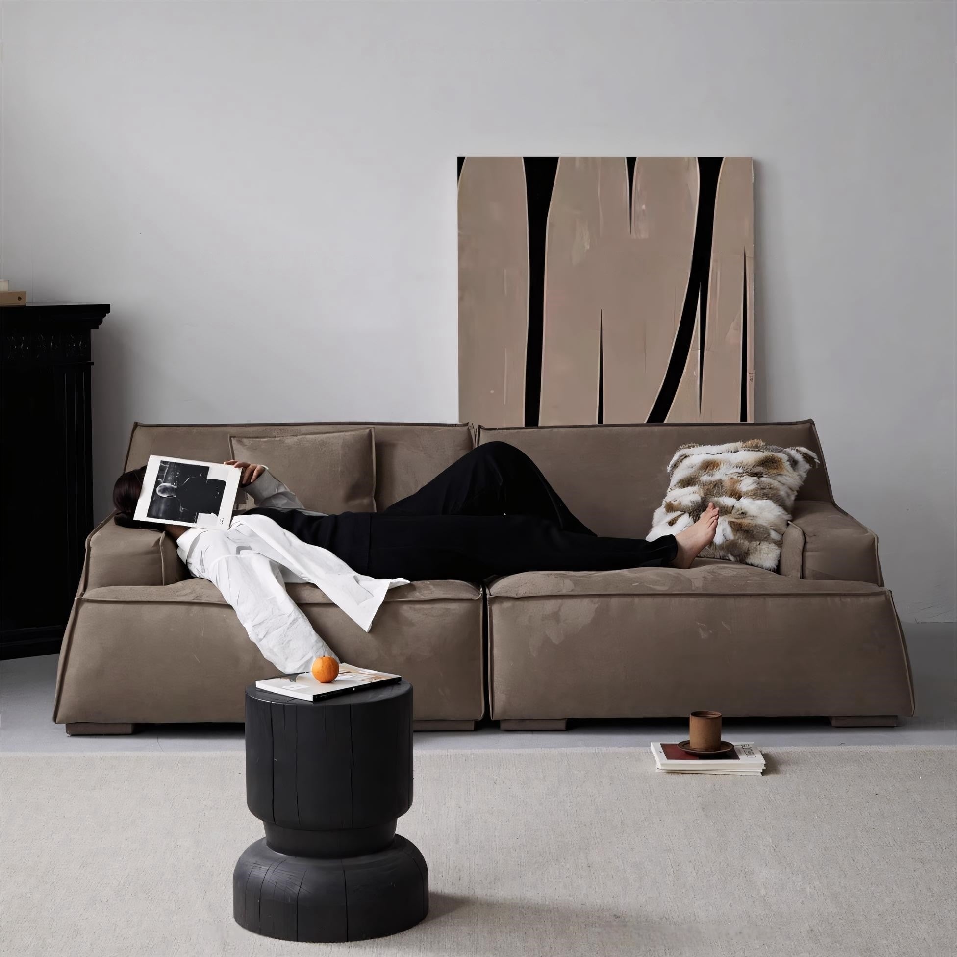 Grazi Fabric straight sofa