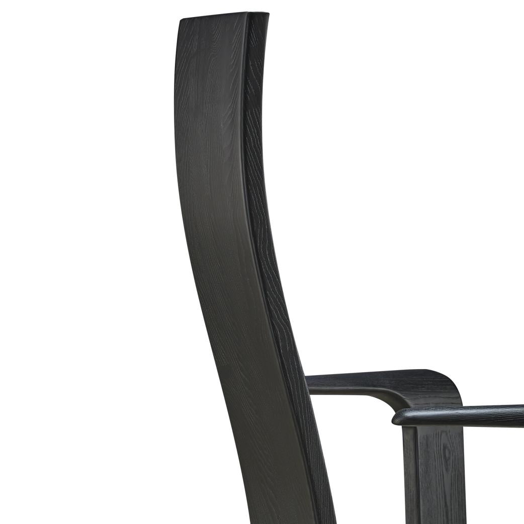 Gavriel 2pcs ash wood leather dining chairs