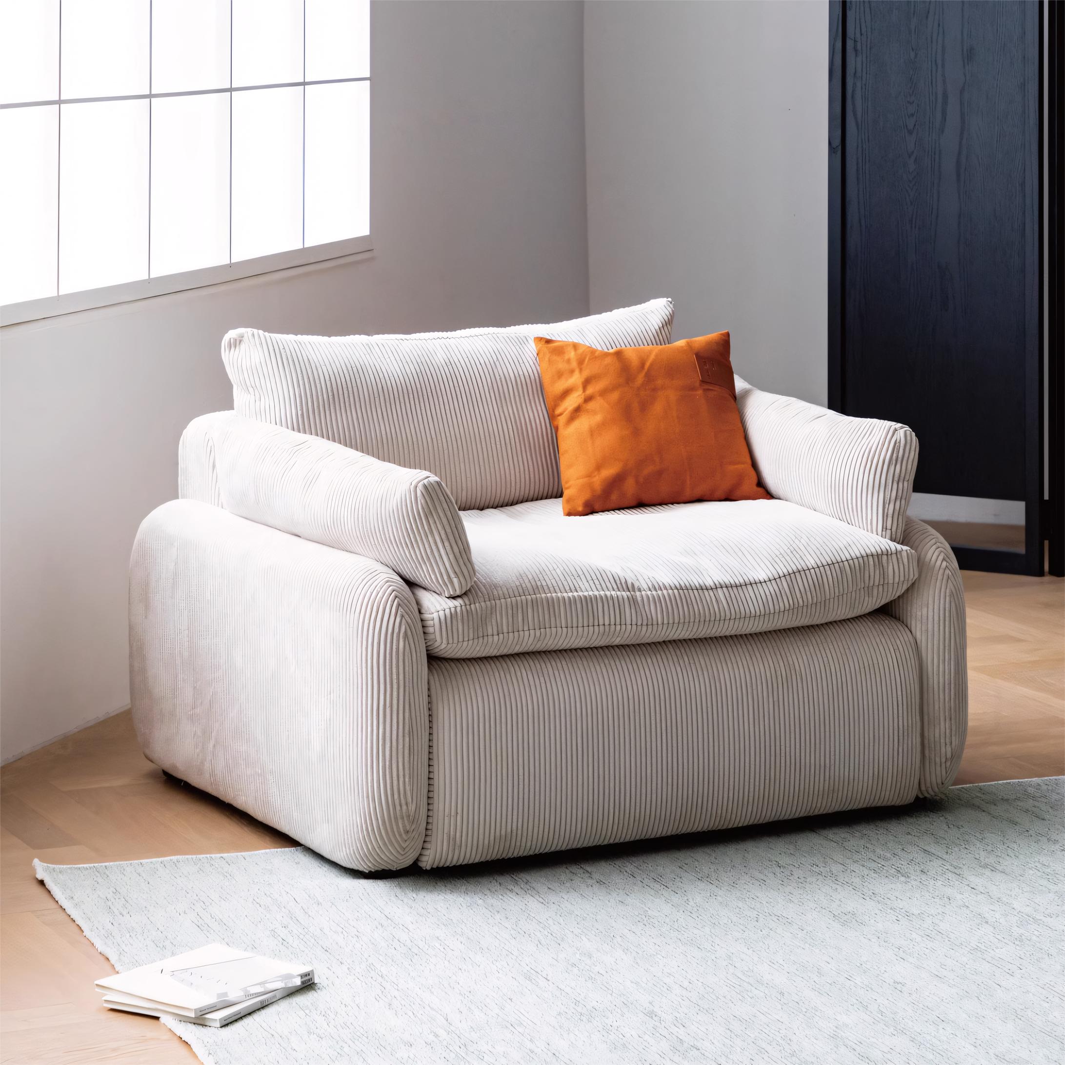 Celiso Fabric single sofa