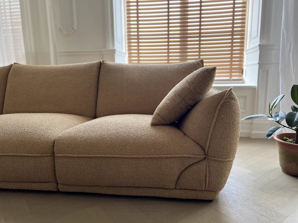 Zeovin Fabric straight sofa