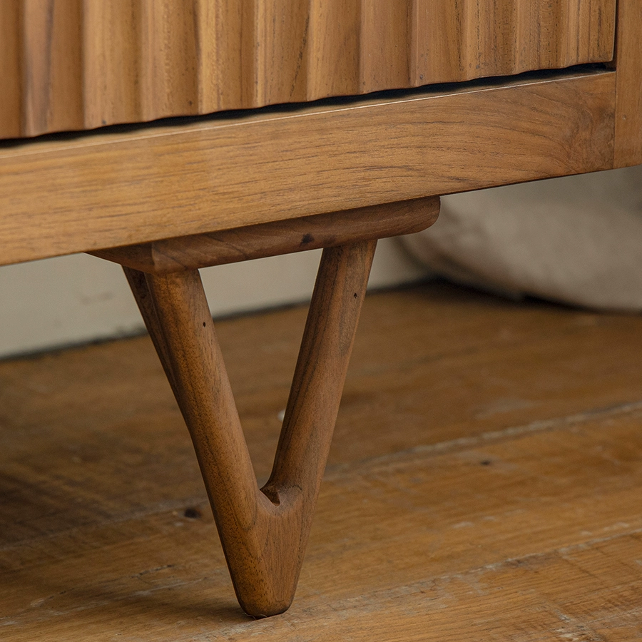 Drelin Teak solid wood sideboard