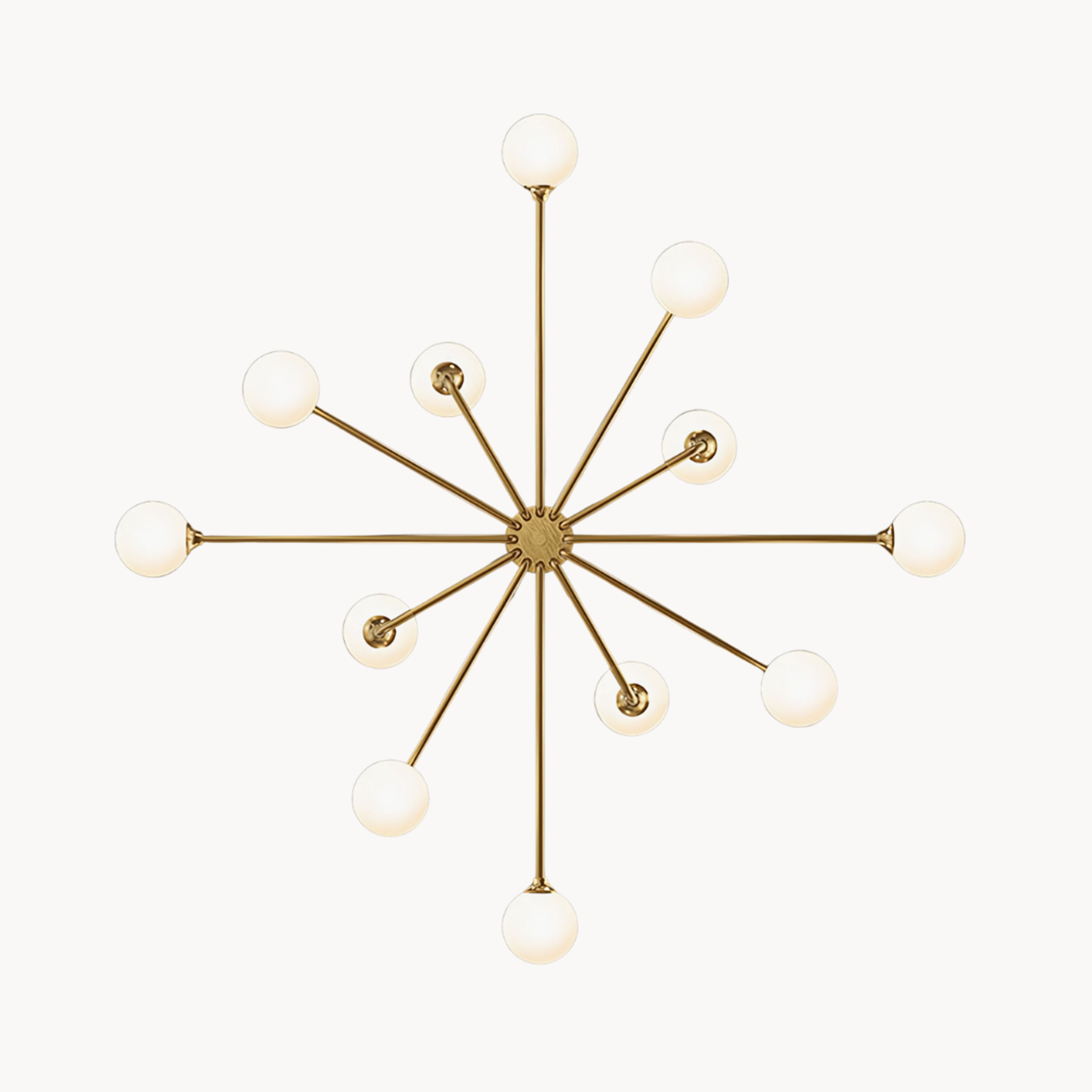 Retoliu Glass ball gold pendant light