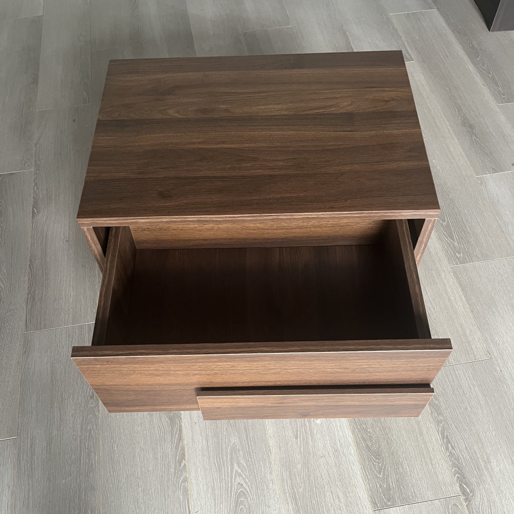 Poneva 2pcs minimalist nightstands