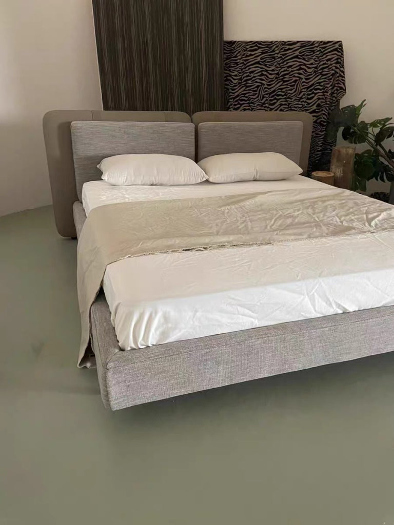Biltro Leather double bed