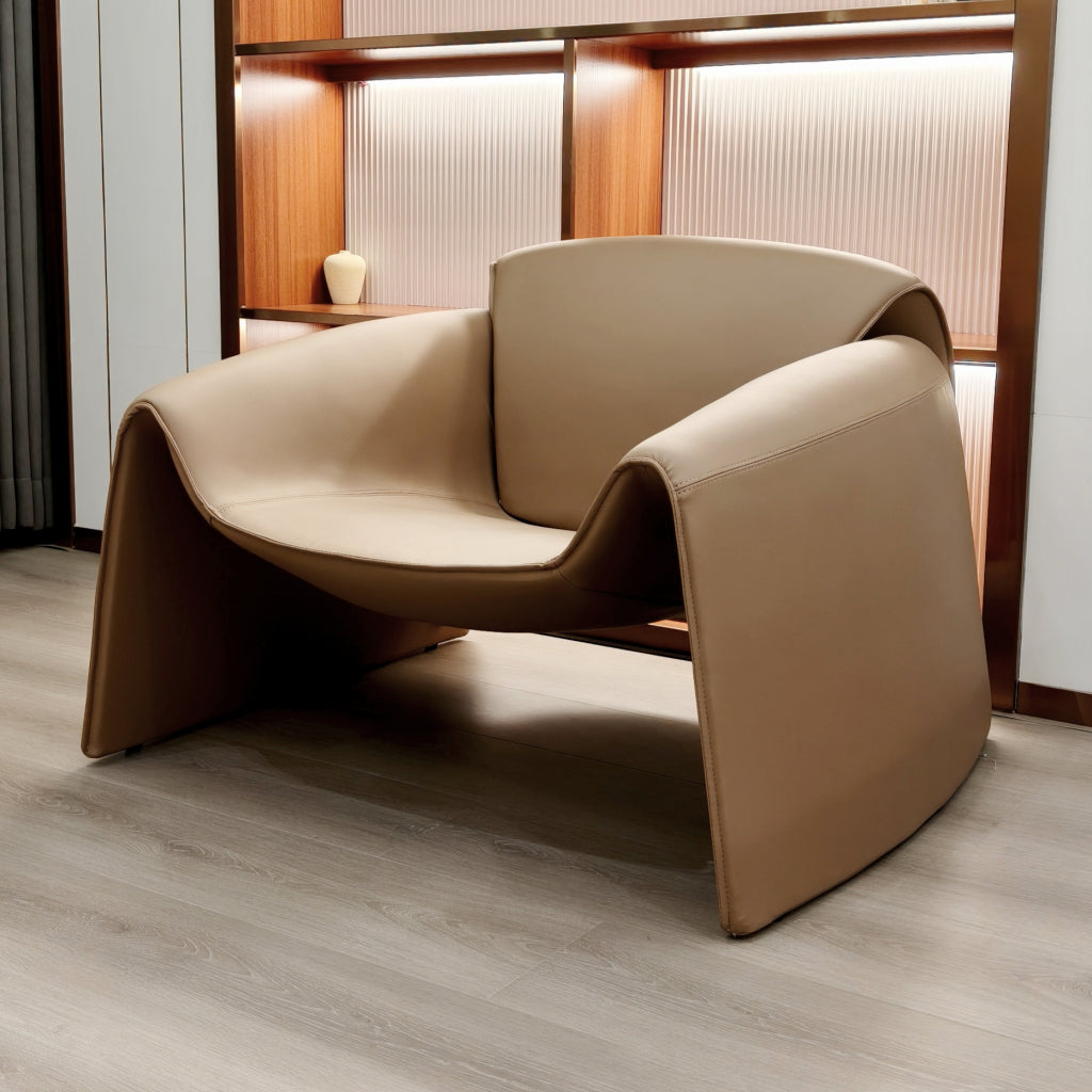 Feloisa Leather accent chair-A