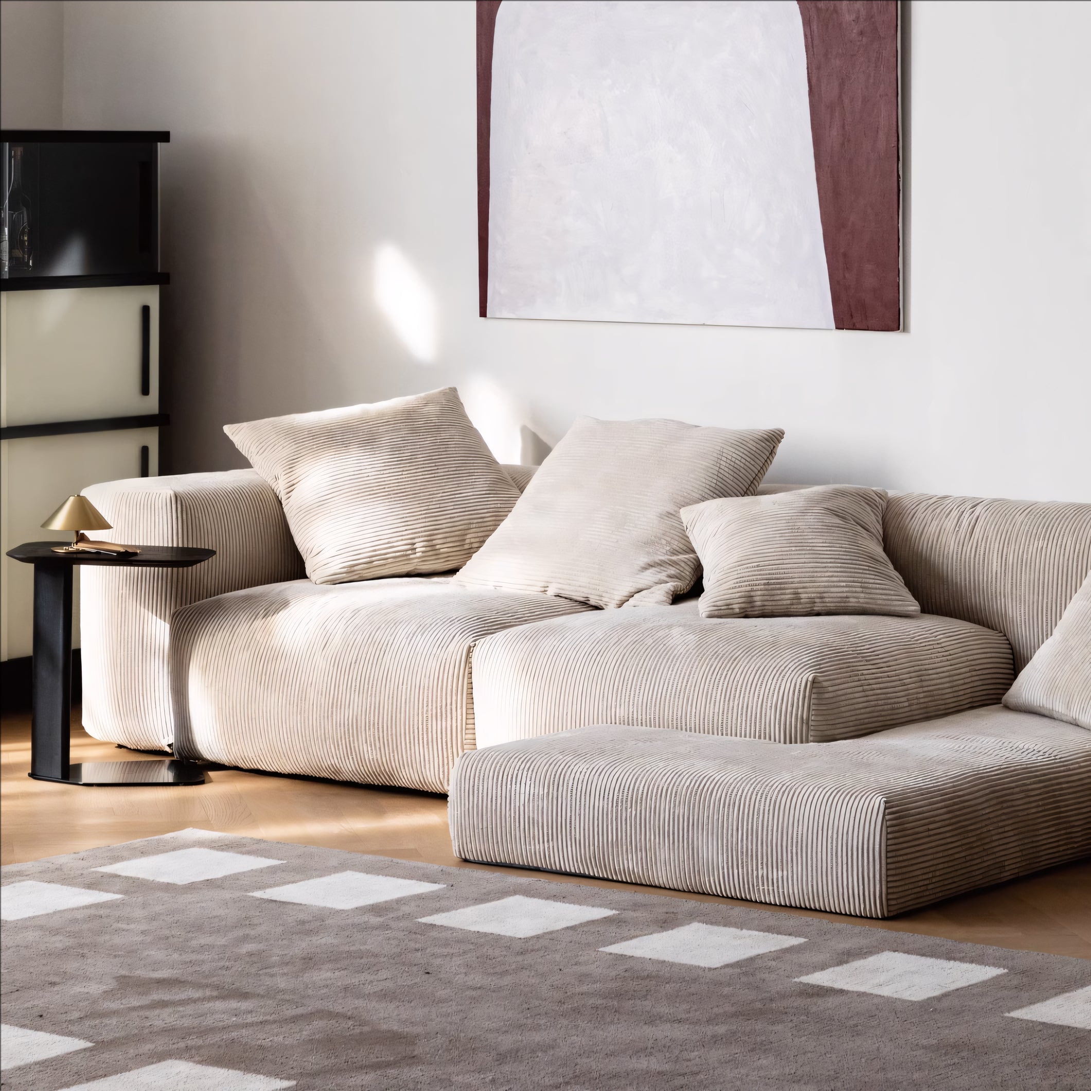 Iriko Washable chaise lounge sofa