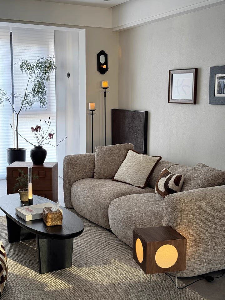 Osari Fabric straight sofa