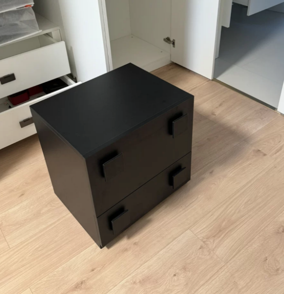 Tiwan 2pcs modern nightstands
